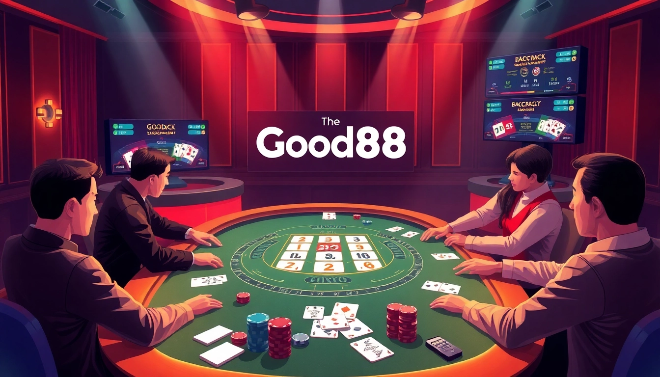 Interactive casino games at good88.hu.net showcasing a vibrant betting atmosphere.