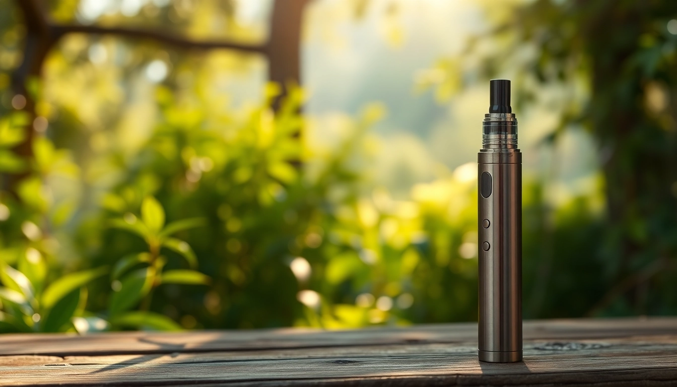 Discover where to buy dmt vape pens in a serene nature backdrop.