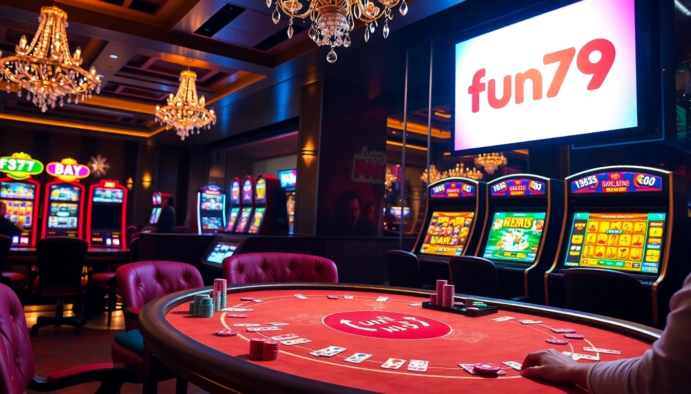 Play at the casino featuring the fun79 link for exciting gaming experiences.
