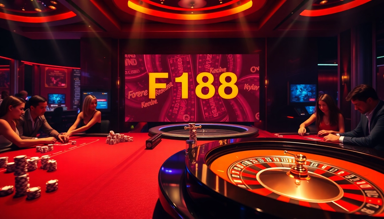 Engage with F168 casino excitement through vibrant roulette and poker action.